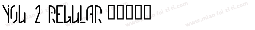 You 2 Regular字体转换